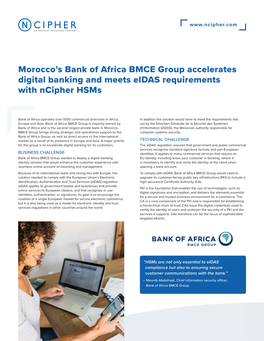 Morocco's Bank of Africa BMCE Group Accelerates Digital Banking And