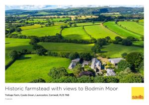 Historic Farmstead with Views to Bodmin Moor