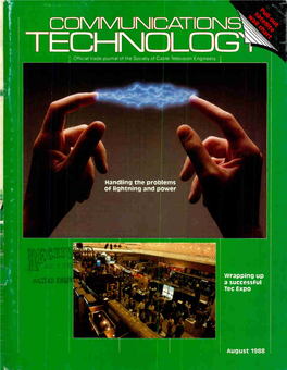 TECHNOLD Official Trade Journal of the Society of Cable Television Engineers I