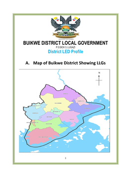 Buikwe District Economic Profile