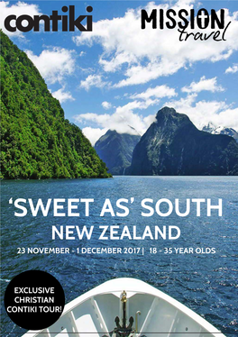 'Sweet As' South