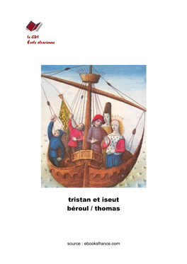 Tristan Et Iseut Béroul / Thomas