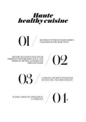 IN14 Haute Healthy Cuisine Recipes 02.Indd