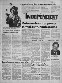 Independent of the Matawan the Morale of Both Teachers and Students Is Supplying Base Coverage Won’T Go Higher Proved by the Board and the Alarms, It Seems Together