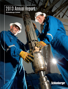 2013 Annual Report Schlumberger Limited Profile