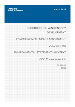 Brogborough Wind Energy Development