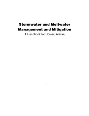 City of Homer Stormwater and Meltwater
