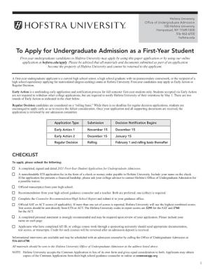 To Apply for Undergraduate Admission As A