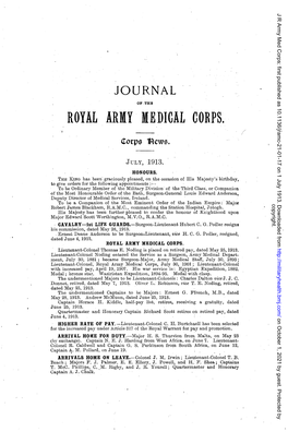 Royal Army Medical Corps