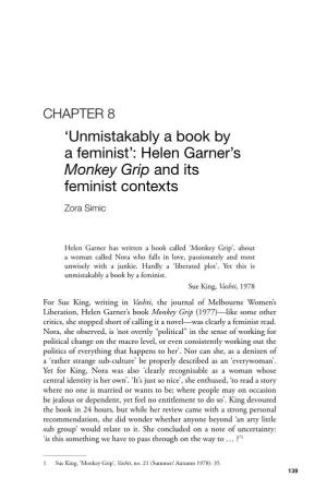 Helen Garner's Monkey Grip and Its Feminist Contexts