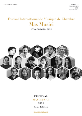MAS MUSICI 2021 6Ème Edition
