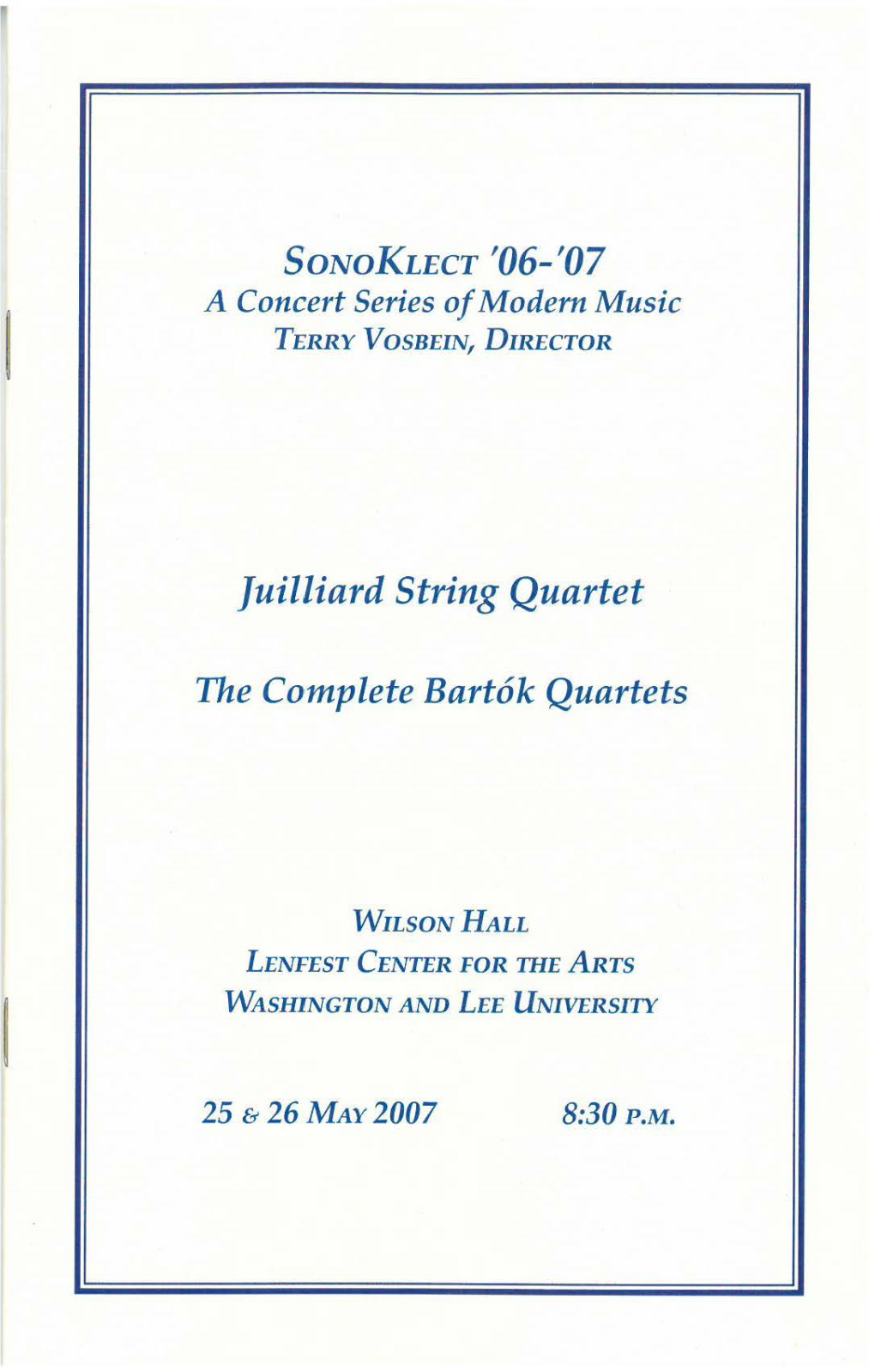 Juilliard String Quartet