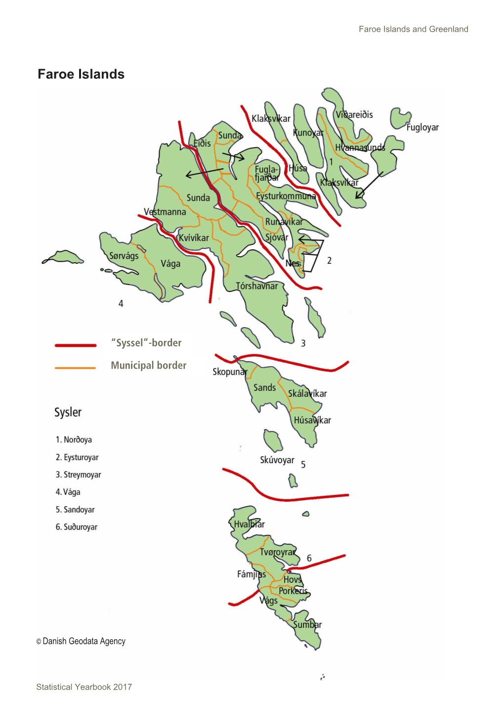 Faroe Islands and Greenland