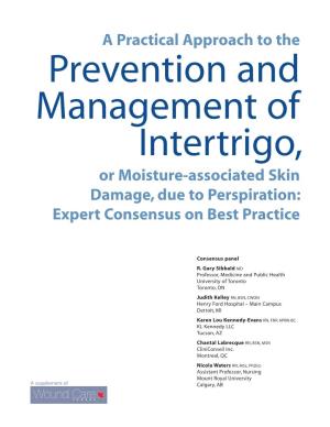 Or Moisture-Associated Skin Damage, Due to Perspiration: Expert Consensus on Best Practice