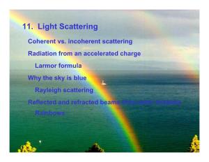 11. Light Scattering