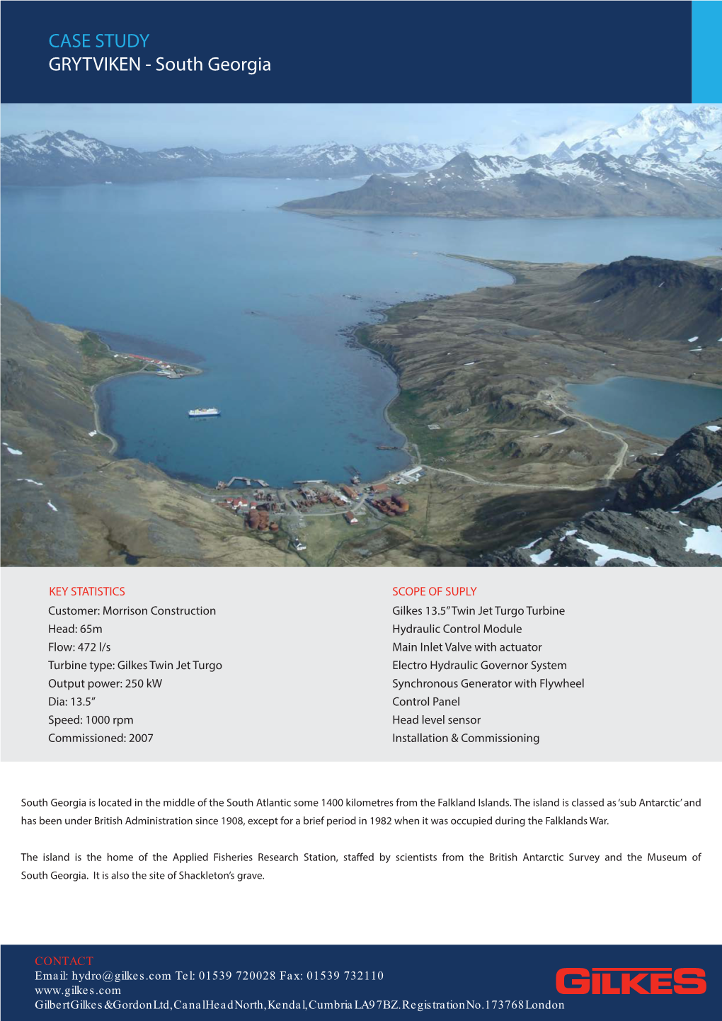 CASE STUDY GRYTVIKEN - South Georgia