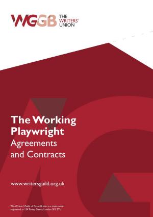 The Working Playwright Booklet