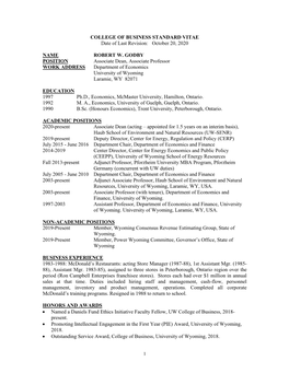 Curriculum Vitae