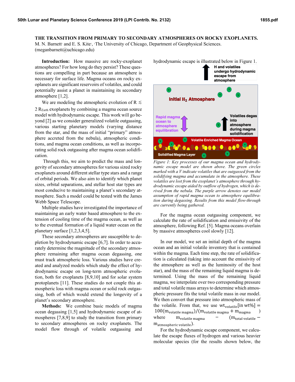 The Transition from Primary to Secondary Atmospheres on Rocky Exoplanets