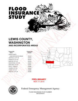 Lewis County Flood Insurance Study