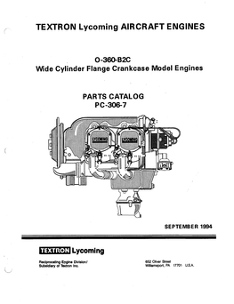 Parts Catalog Pc-306-7