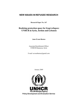 UNHCR in Syria, Jordan and Lebanon