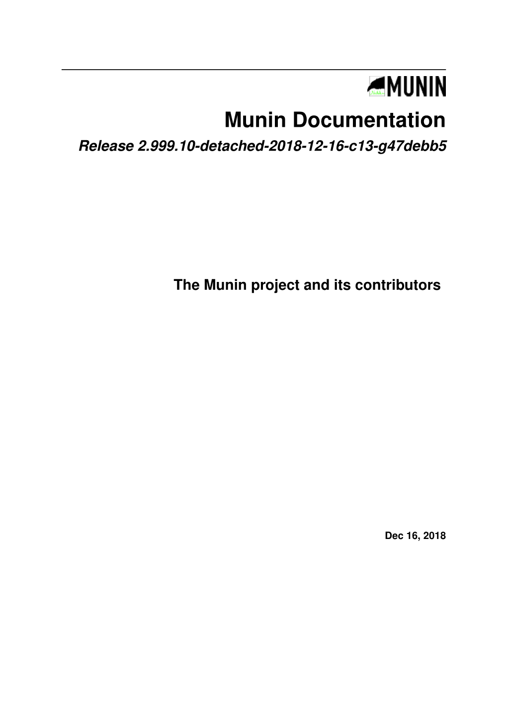 Munin Documentation Release 2.999.10-Detached-2018-12-16-C13-G47debb5