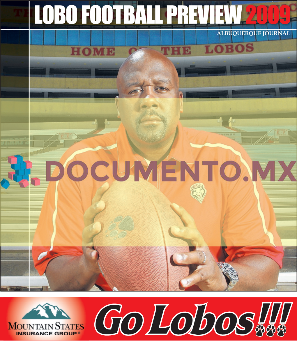 Lobo Football Preview 2009