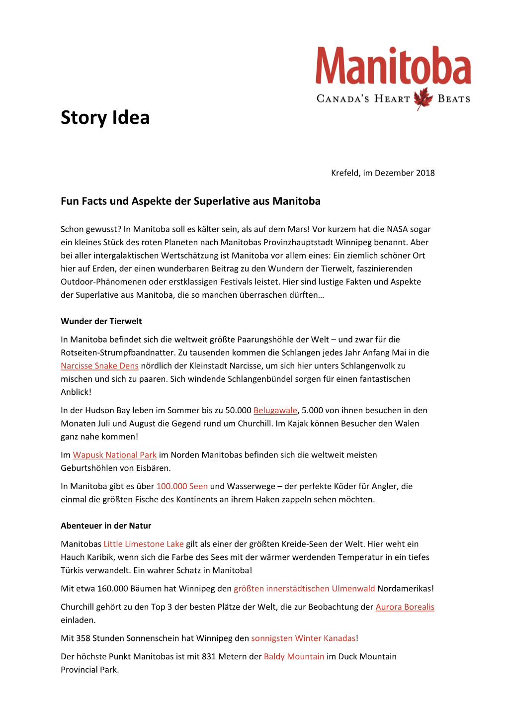 Story Idea Als