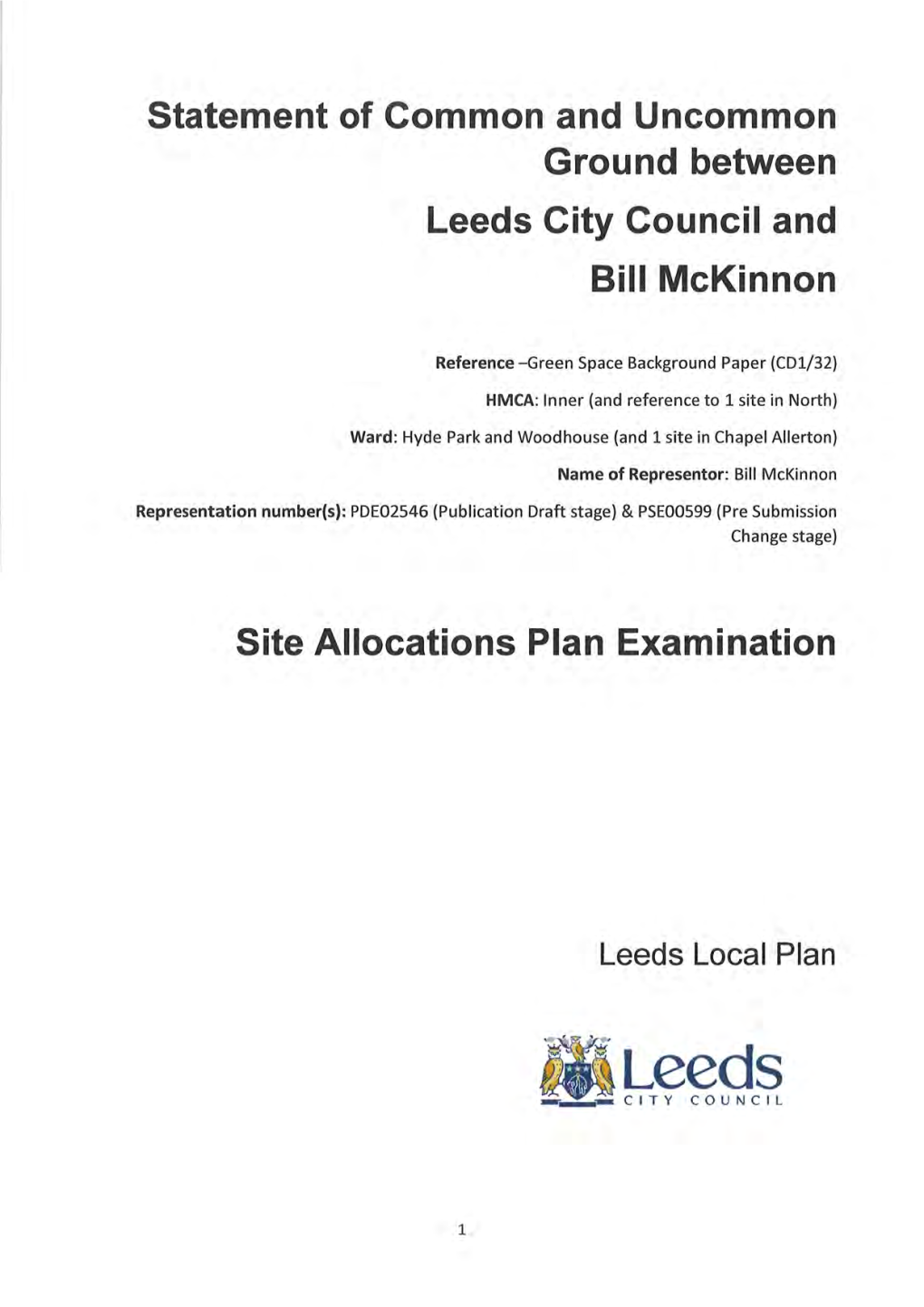 Leeds City Council and B¡Ll Mckinnon