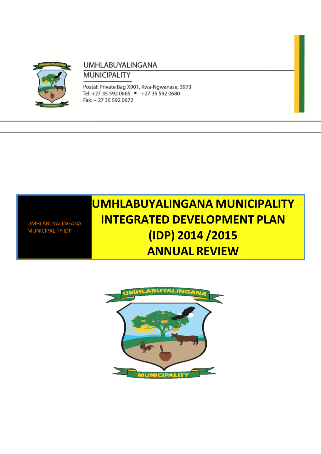 Umhlabuyalingana Municipality