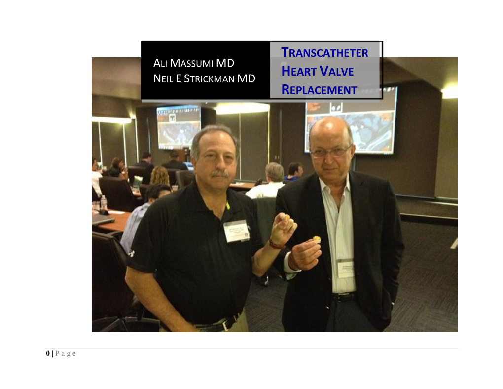Transcatheter Heart Valve Replacement