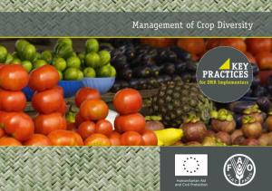 Management of Crop Diversity