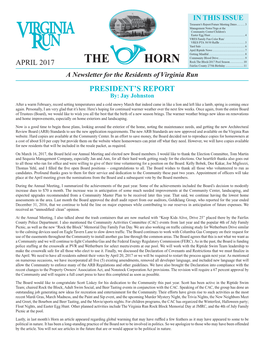 April 2017 the Horn Issue (PDF)