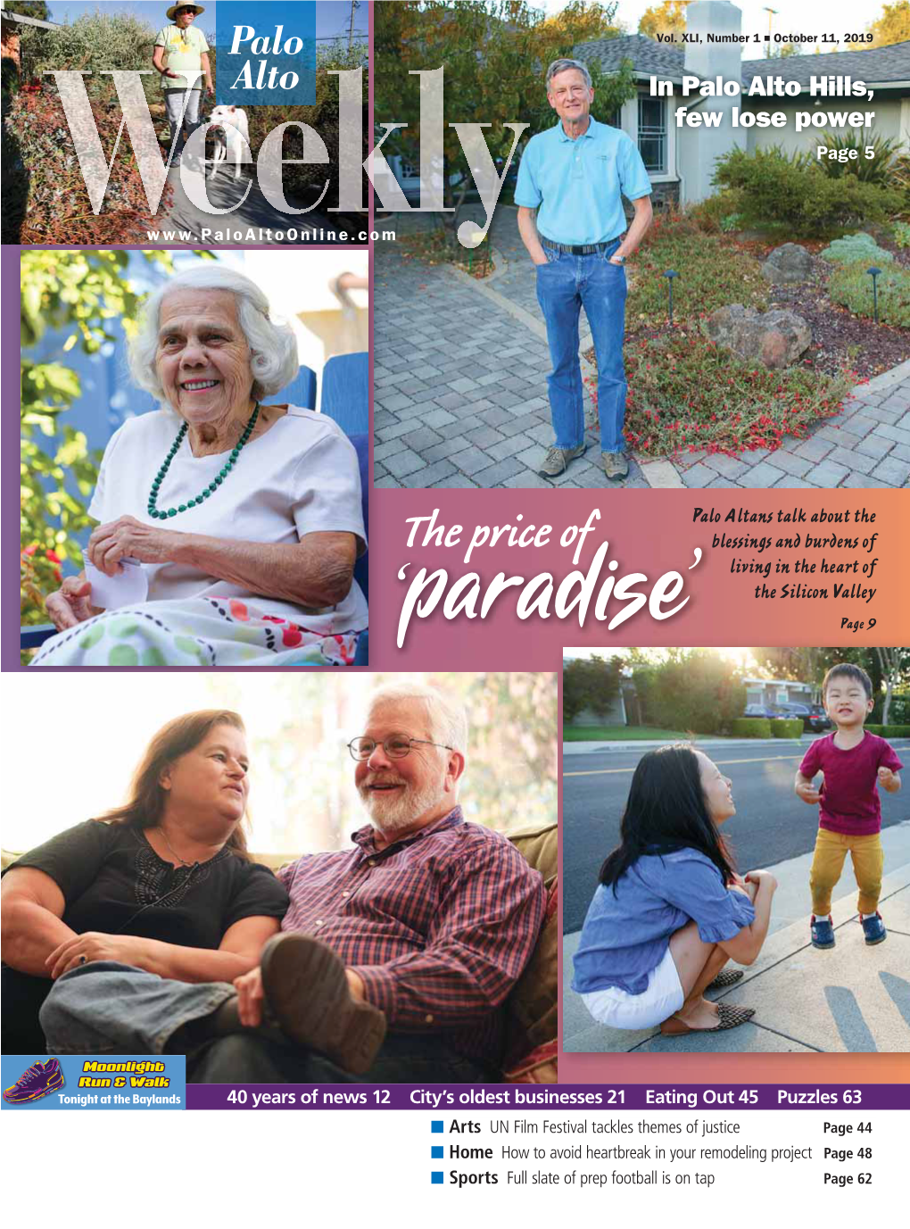 Palo Alto Weekly 40Th Anniversary Edition