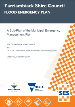 Yarriambiack Shire Council Flood Emergency Plan