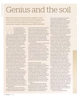 Genius and the Soil