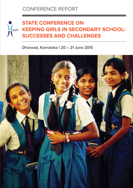 State Conference on Keeping Girls in Secondary School: Successes and Challenges