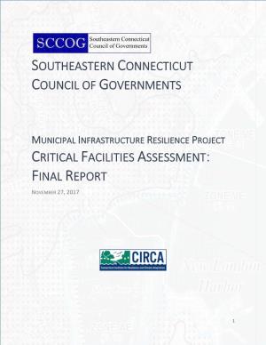 Southeastern Connecticut Council of Governments Critical Facilities Assessment: Final Report