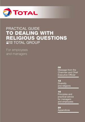 Practical Guide to Dealing with Religious Questions Within the Total Group