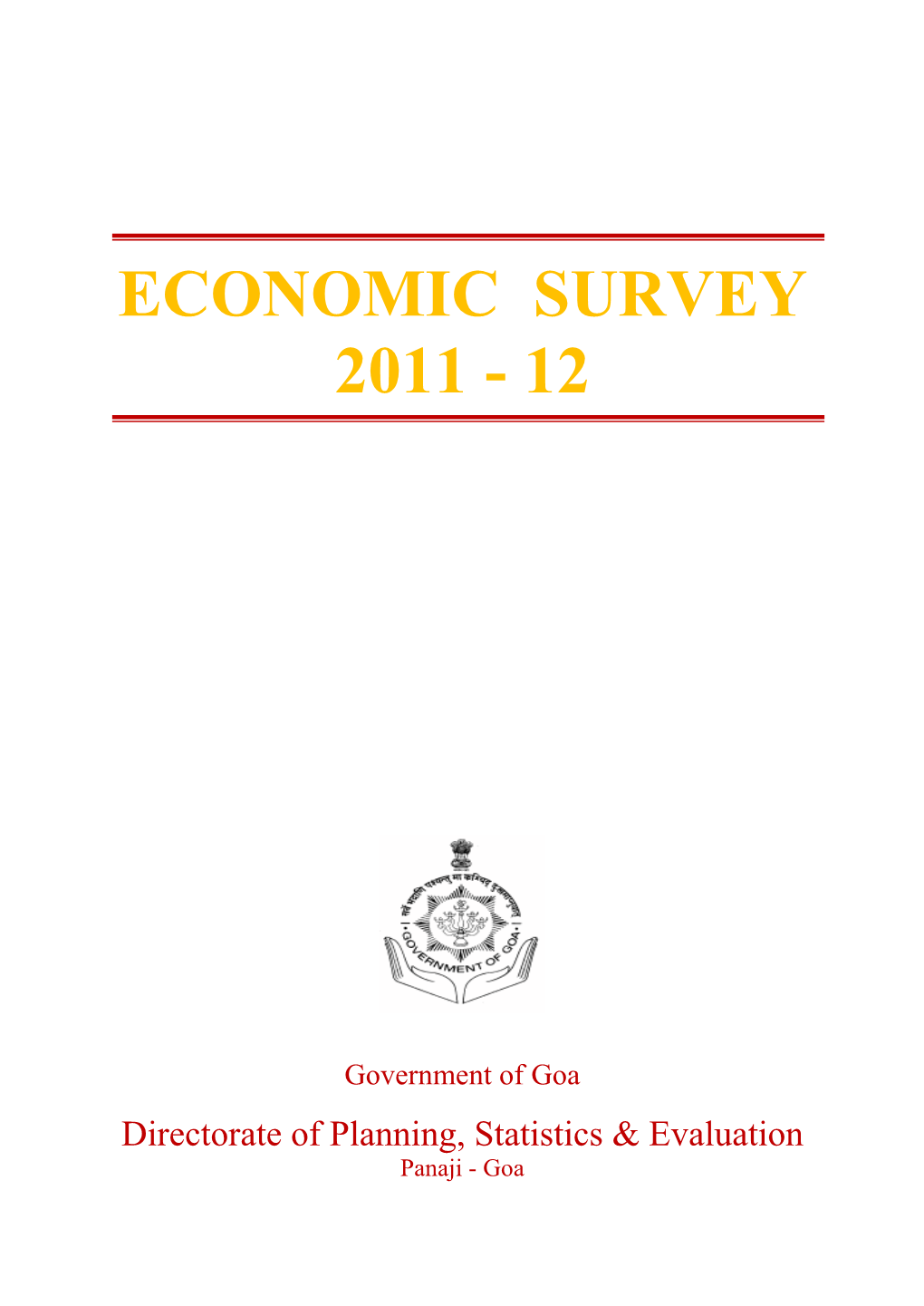 Economic Survey 2011 - 12