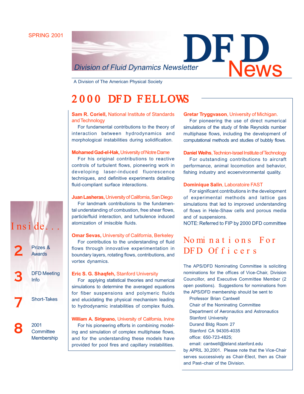 2000 Dfd Fellows