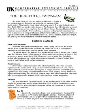 The Healthful Soybean