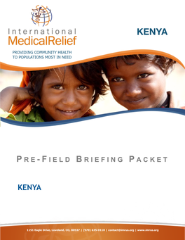 Kenya Briefing Packet