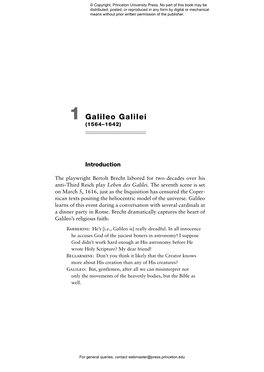 1 Galileo Galilei (1564–1642)