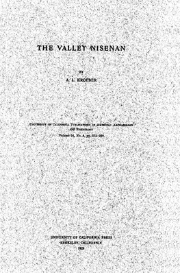The Valley Nisenan