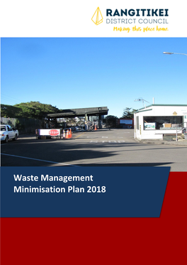 Waste Management Minimisation Plan 2018