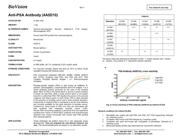 A1348-Anti-PSA Mab(4A5D10)