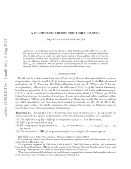 A Buchsbaum Theory for Tight Closure and Completely Answer Some Questions Raised in [30]