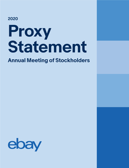 Annual Meeting of Stockholders Letter to Our Stockholders
